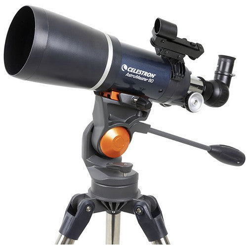Celestron AstroMaster 80AZS 80mm f/5 Alt-Az Refractor Telescope - Tophatter Daily Deals