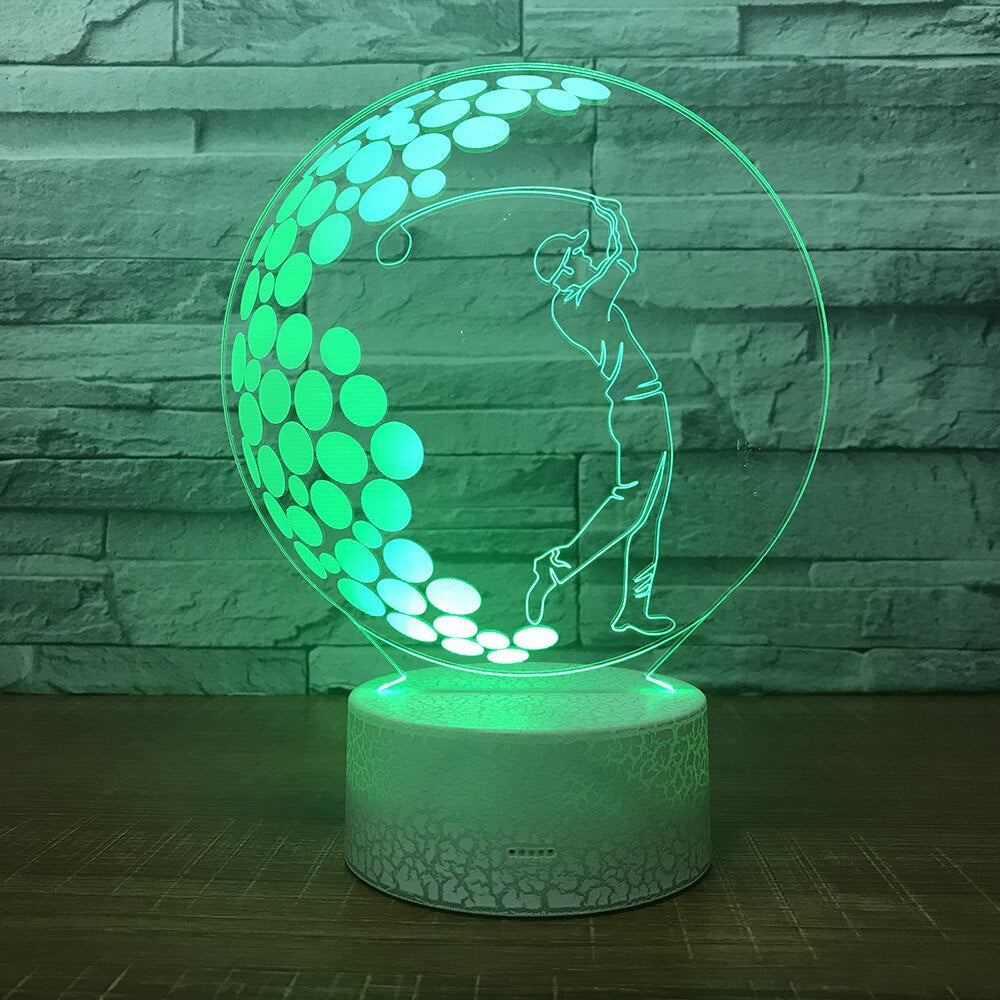 3D Night Light 0 - Tophatter Daily Deals