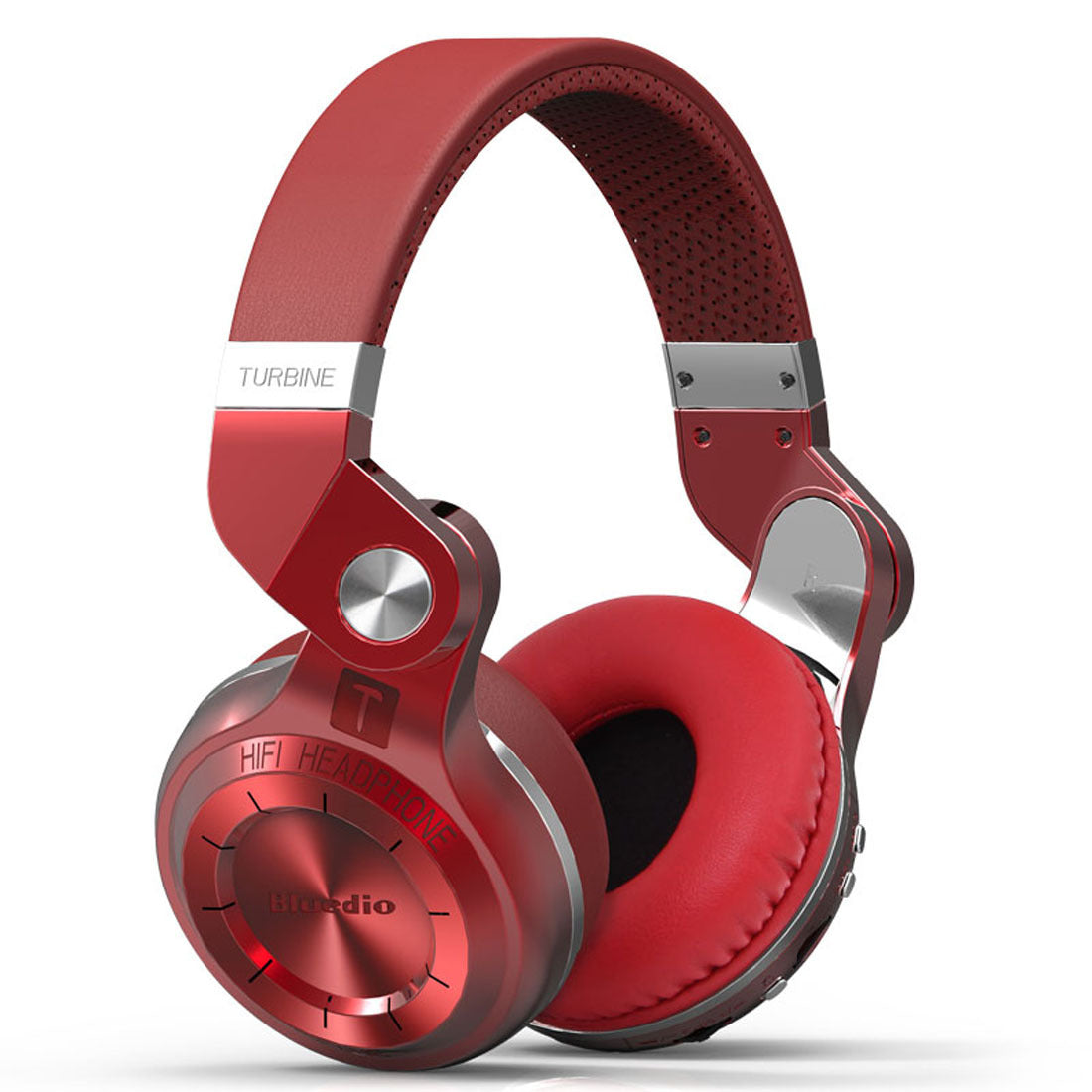 Bluetooth Headset Card Plug-in Iine Subwoofer Headset Red 0 - Tophatter Daily Deals