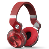 Bluetooth Headset Card Plug-in Iine Subwoofer Headset Red 0 - Tophatter Daily Deals