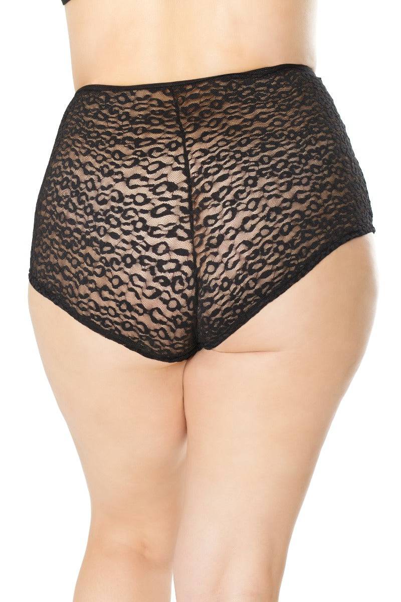 Coquette - 21136 - Booty Short - Black Lingerie - Tophatter Daily Deals