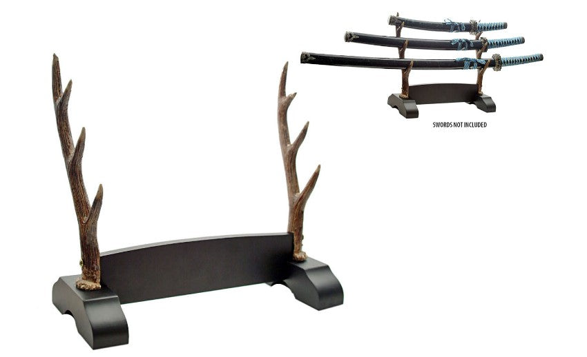 SWORD STAND ANTLER SAMURAI - Tophatter Daily Deals