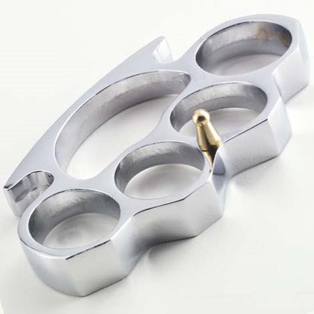 Heavy Duty Silver Buckle & Paperweight - TOPHATTER'S ARMORY DEALS Collectible Weapons - Tophatter Daily Deals