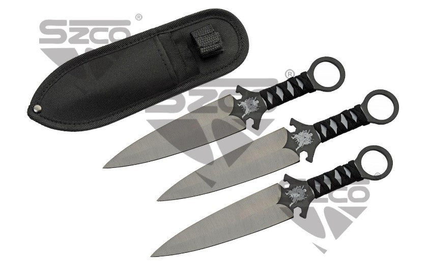 TK 9" 3PC THROWING SET WS - Tophatter Daily Deals