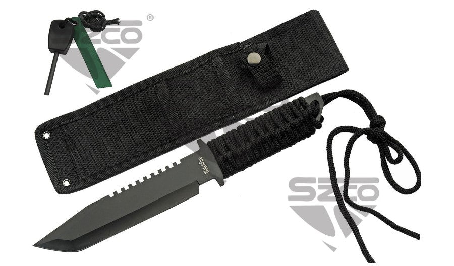 MILITARY SURVIVAL KNIFE - Tophatter Daily Deals