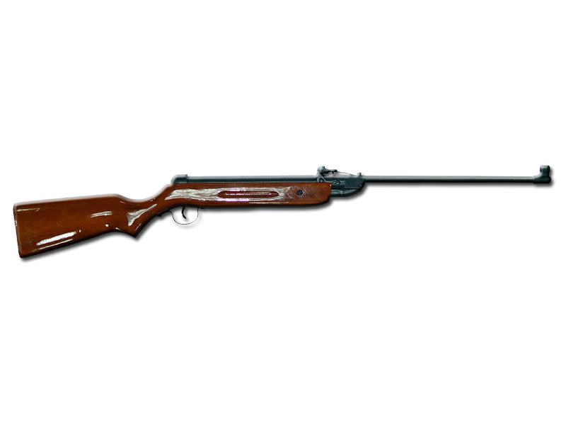 .22 Caliber ( 5.5mm ) Single Barrel Spring Air Pellet Rifle Collectible Weapons - Tophatter Daily Deals