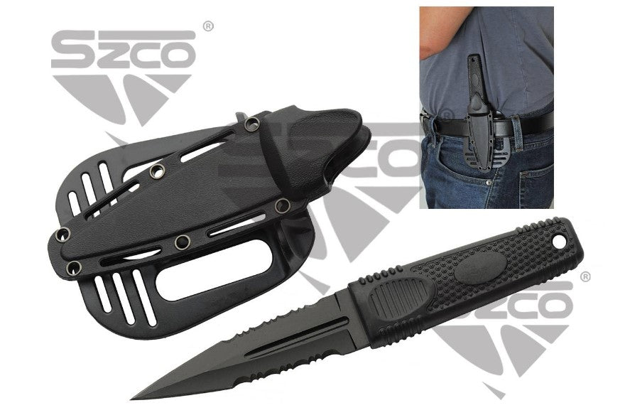 8" BATTLE KNIFE - Tophatter Daily Deals