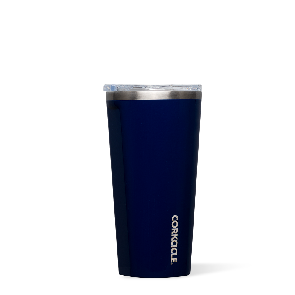 Classic Tumbler by CORKCICLE. Gloss Midnight Navy 16oz Tumbler - Tophatter Daily Deals