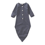 Baby's Solid Color Long Sleeve Sleeping Bag Royal blue 70cm 0 - Tophatter Daily Deals