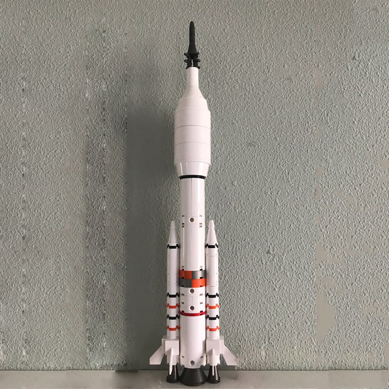 Building block interstellar rocket toy model 0 - Tophatter Daily Deals