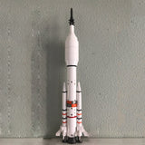 Building block interstellar rocket toy model 0 - Tophatter Daily Deals