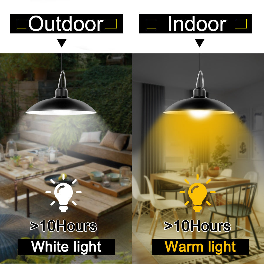16LED solar chandelier 0 - Tophatter Daily Deals