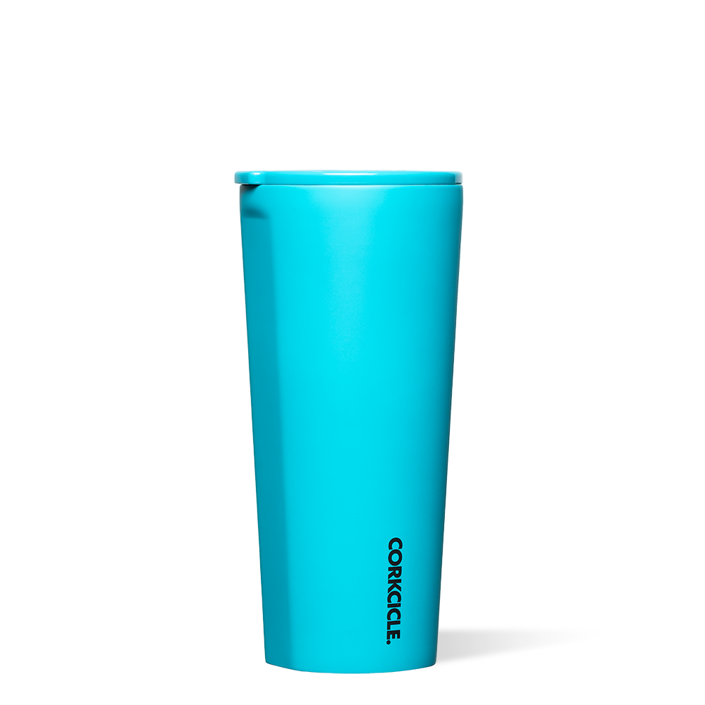 Classic Tumbler by CORKCICLE. Capri Blue 24oz Tumbler - Tophatter Daily Deals
