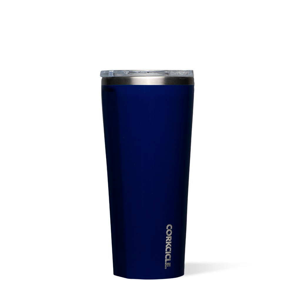 Classic Tumbler by CORKCICLE. Gloss Midnight Navy 24oz Tumbler - Tophatter Daily Deals