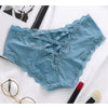 Ice silk lace panties Blue 0 - Tophatter Daily Deals