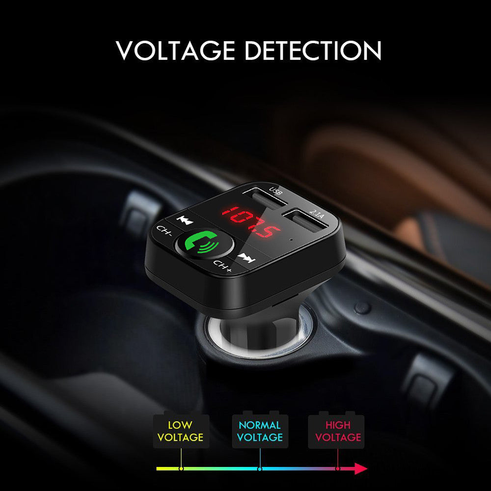B2 car MP3 Bluetooth hands-free 0 - Tophatter Daily Deals