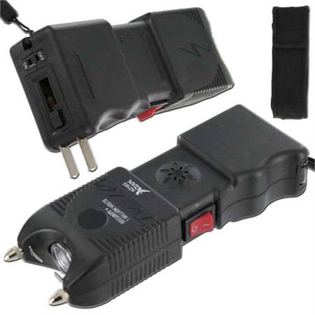 Security Plus Stun Gun 1 Million Volts Rechargeable Collectible Weapons - Tophatter Daily Deals