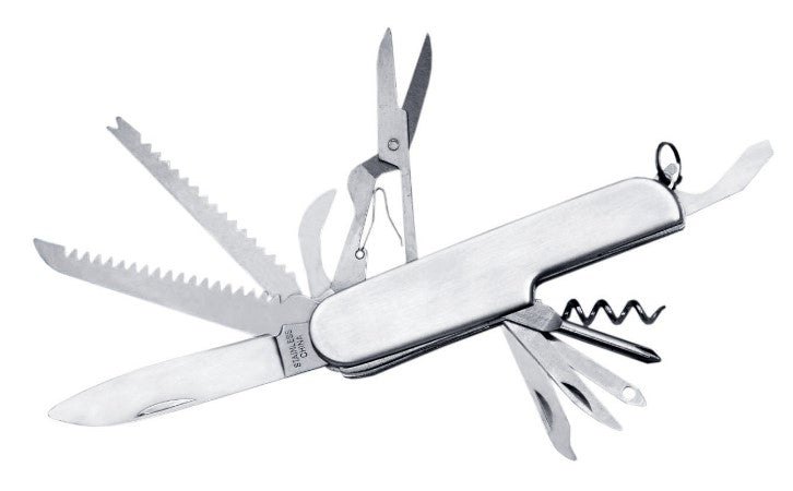 13 FUNCTION SWISS TYPE KNIFE - Tophatter Daily Deals