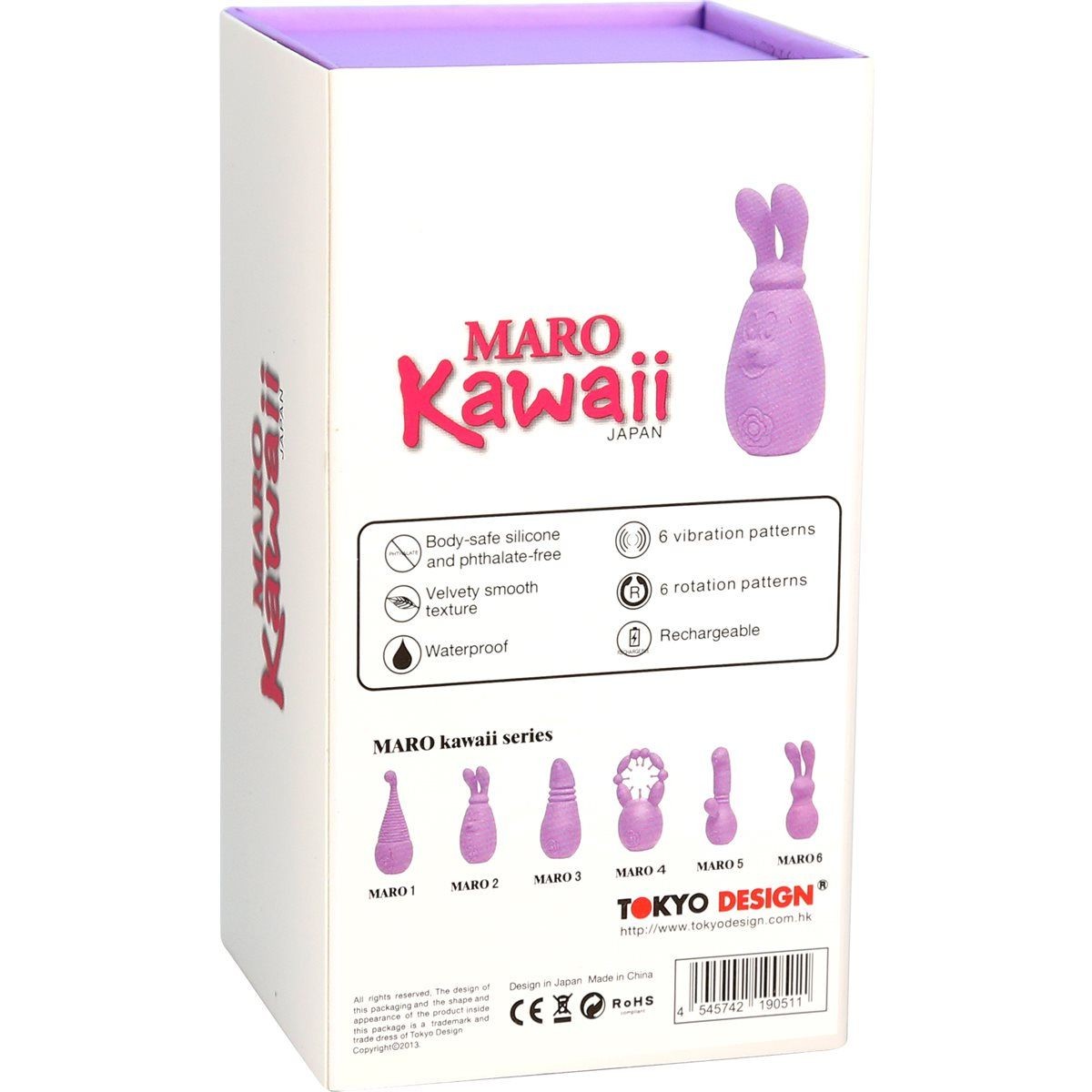Maro Kawaii Rabbit Vibrator in Purple Vibrator - Tophatter Daily Deals