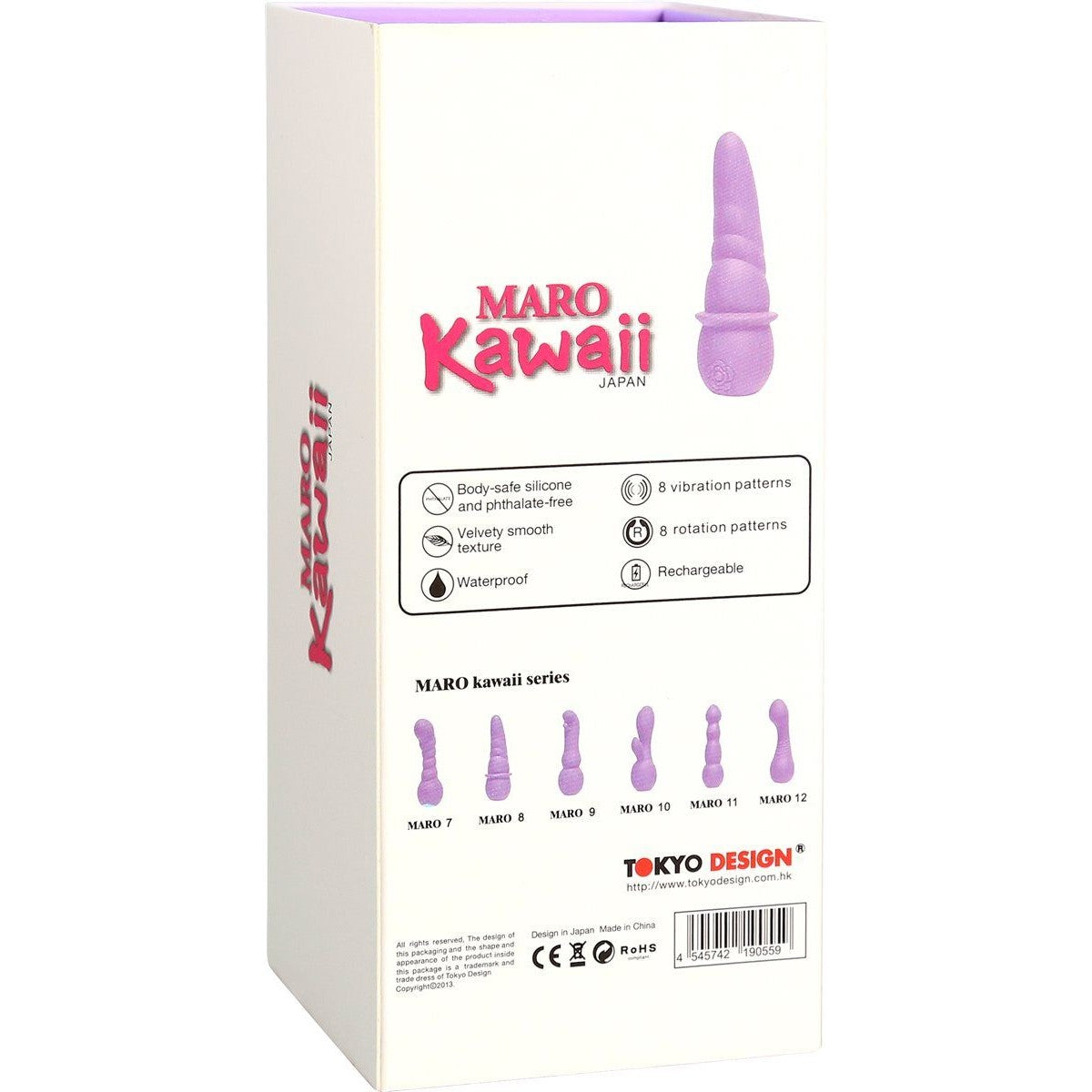 Maro Kawaii Rotating Vibrator in Purple Vibrator - Tophatter Daily Deals