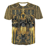3D digital print short sleeve T-shirt 5color 0 - Tophatter Daily Deals