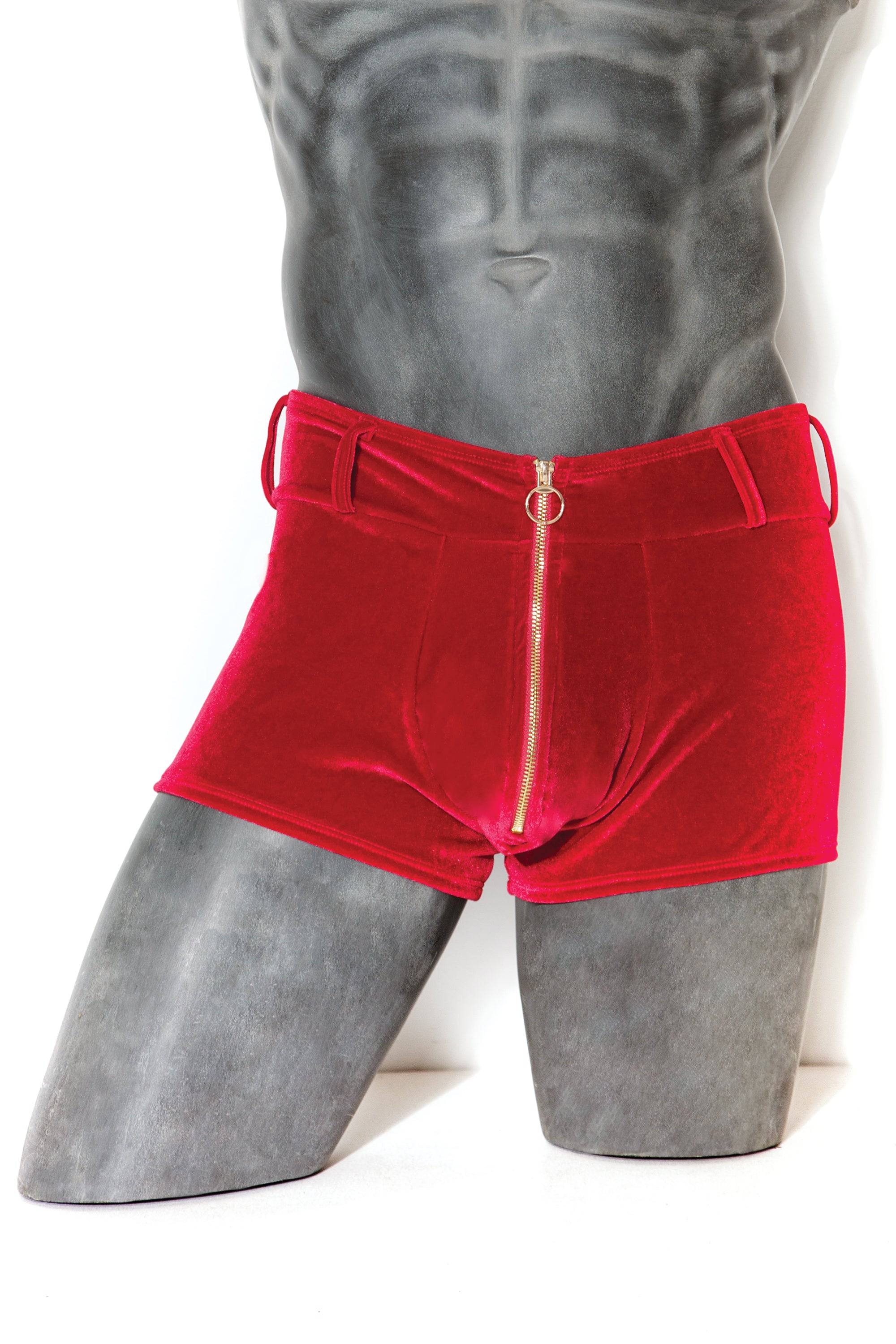 Coquette - 21326 - Boxer Shorts - Red Red OS Lingerie - Tophatter Daily Deals