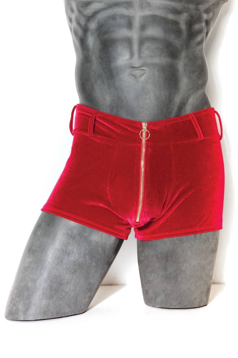 Coquette - 21326 - Boxer Shorts - Red Red OS XL Lingerie - Tophatter Daily Deals