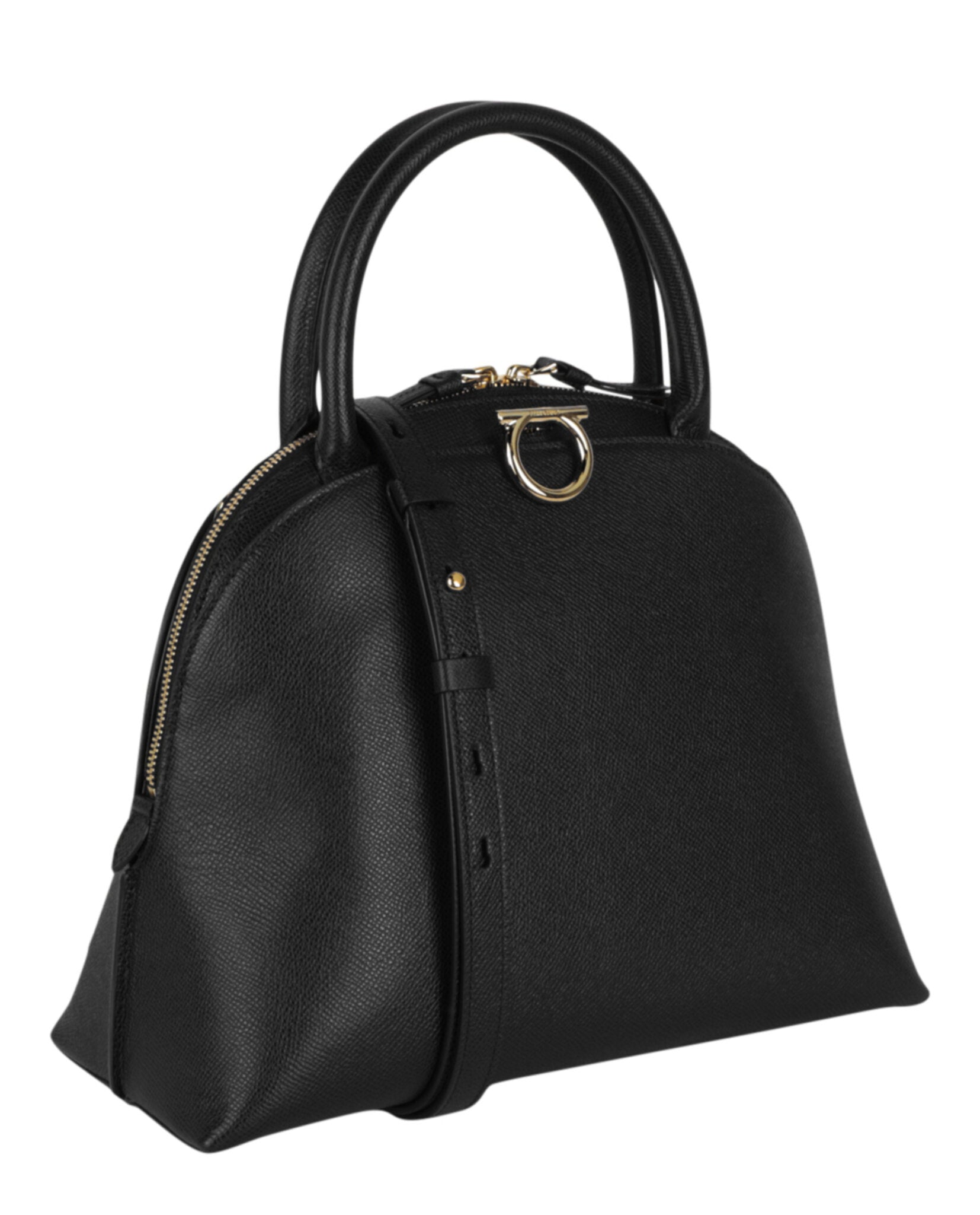 Ferragamo Gancini Medium Top Handle Bag Bags - Tophatter Daily Deals