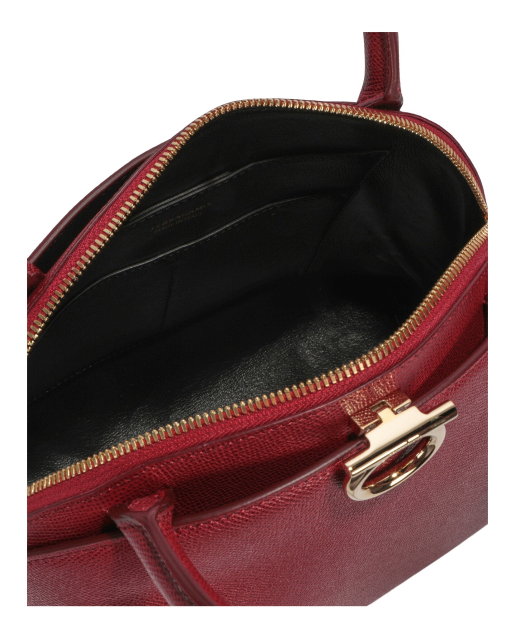 Ferragamo Gancini Medium Top Handle Bag Bags - Tophatter Daily Deals