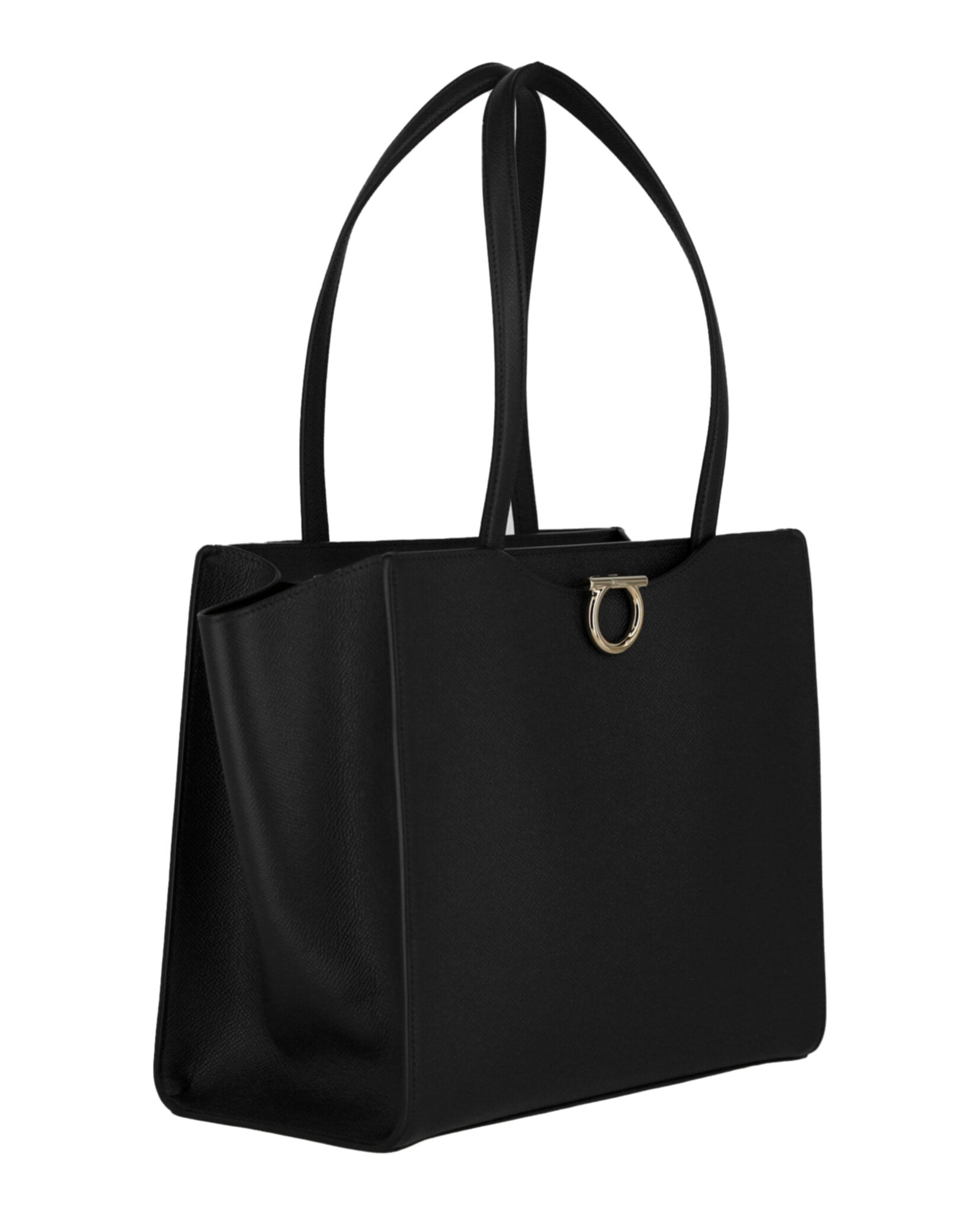Ferragamo Gemini Leather Shoulder Bag Bags - Tophatter Daily Deals