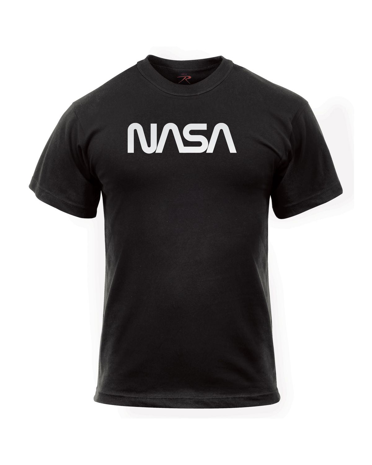 Rothco Authentic NASA Worm Logo T-Shirt - Black XLARGE - Tophatter Daily Deals