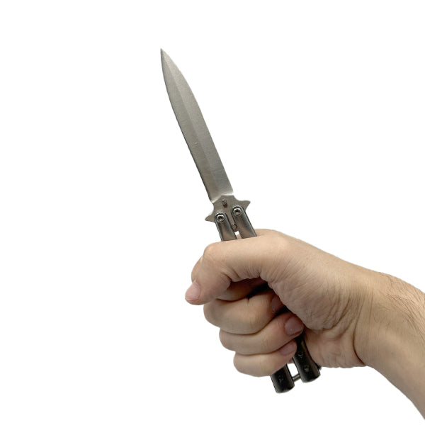 3.5" Tactical Butterfly Knife - Tophatter Daily Deals