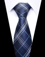 Men's Neckties - Formal Classic Patterned Tie (50 Style Options) Midnight Plaid Belts & Ties - Tophatter Daily Deals