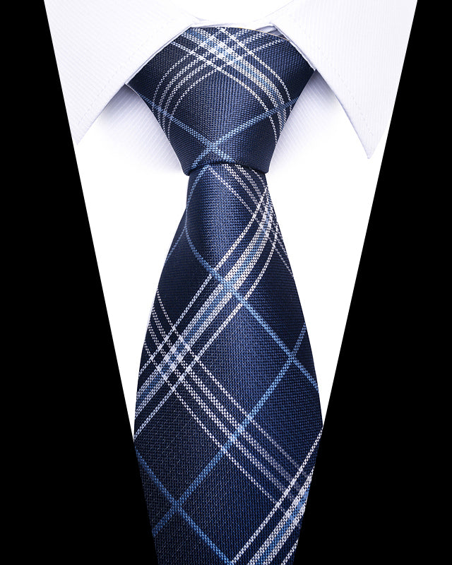 Men's Neckties - Formal Classic Patterned Tie (50 Style Options) Midnight Plaid Belts & Ties - Tophatter Daily Deals