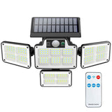 216 LEDs Solar Outdoor Light Motion Sensor Security Wireless Lamp Outdoor Lighting - Tophatter Daily Deals