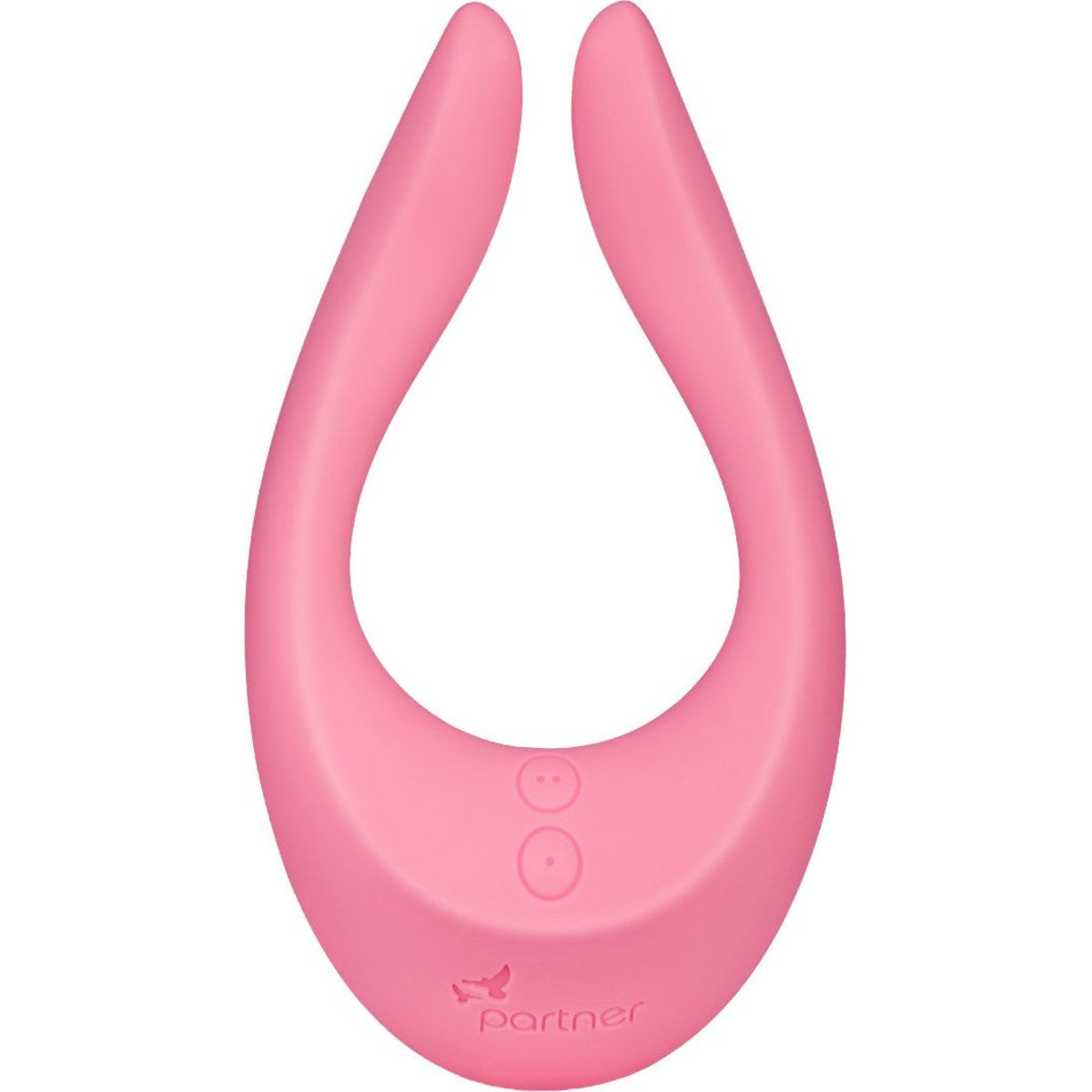 Satisfyer Partner Multifun 2 Couples Vibrator in Pink Couples Vibrator - Tophatter Daily Deals