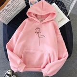 Oversized Cozy Women’s Hoodie - Relaxed Fleece, Casual Pink 3D Changing Face Moving Picture Frame - Tophatter Daily Deals