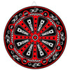 Biker Choppers Red Throwing Knife Target Dart Board - Tophatter Daily Deals