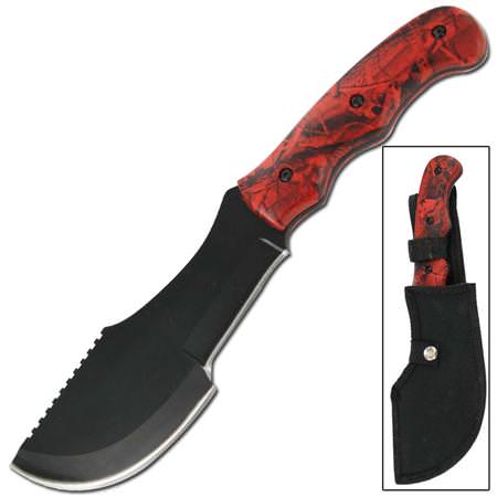 The Hunted Forest Orange Realtree Tracker T-3 Knife - Tophatter Daily Deals