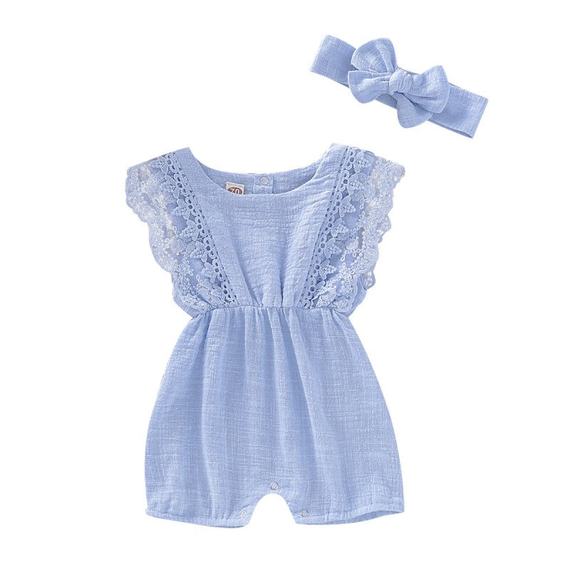 Breathable multicolor jumpsuit Light blue 0 - Tophatter Daily Deals