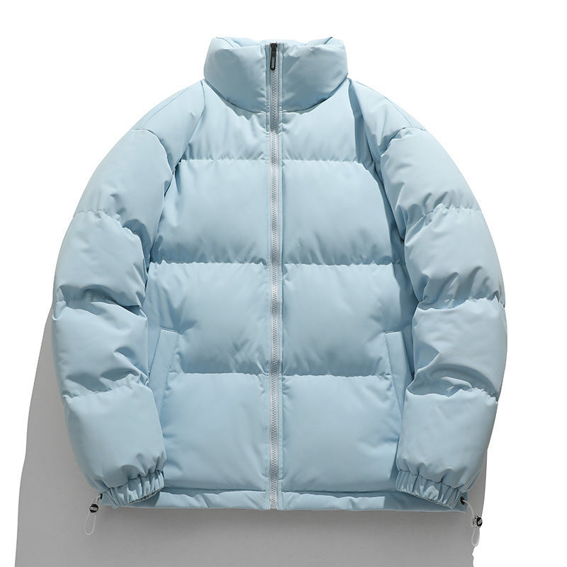 Warm Relaxed Men Down Coat - Boxy Puffer, Polyester, Urban 3D Changing Face Moving Picture Frame - Tophatter Daily Deals