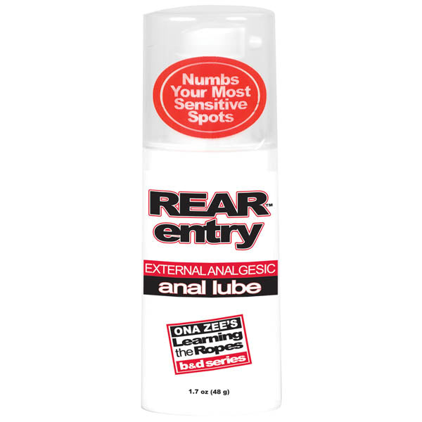 Ona Zee's Rear Entry (48g) – Desensitizing Anal Lubricant > Lube > Anal - Tophatter Daily Deals