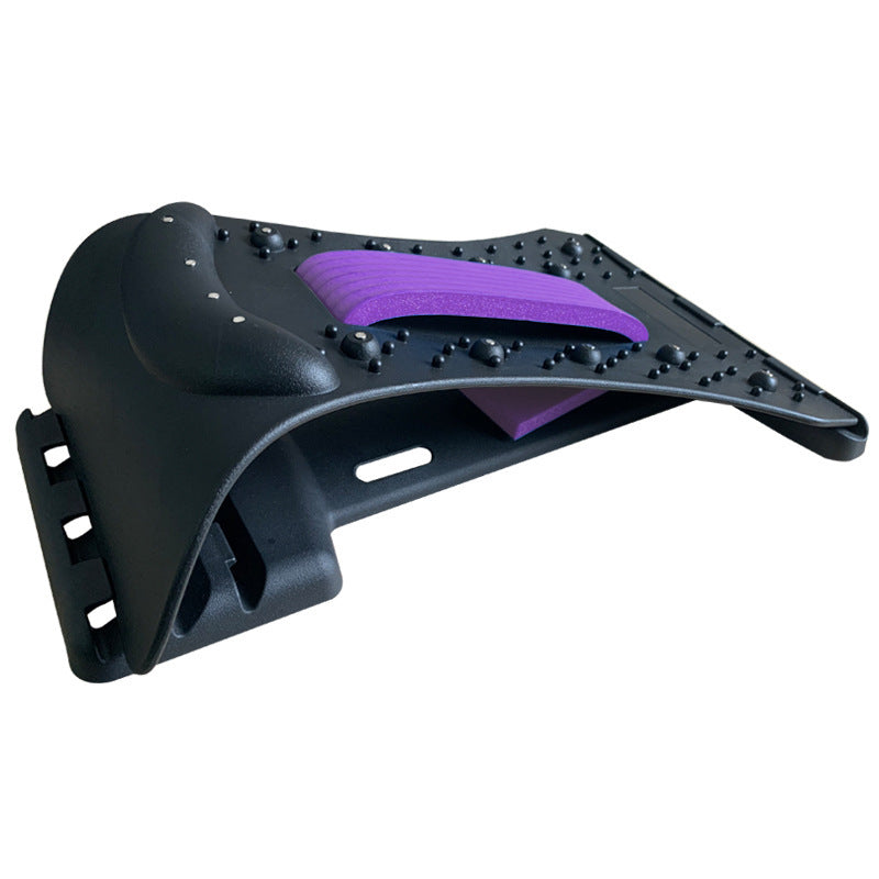 Back Massager, Massage And Health Care Appliance Purple black Cervical stretcher 0 - Tophatter Daily Deals