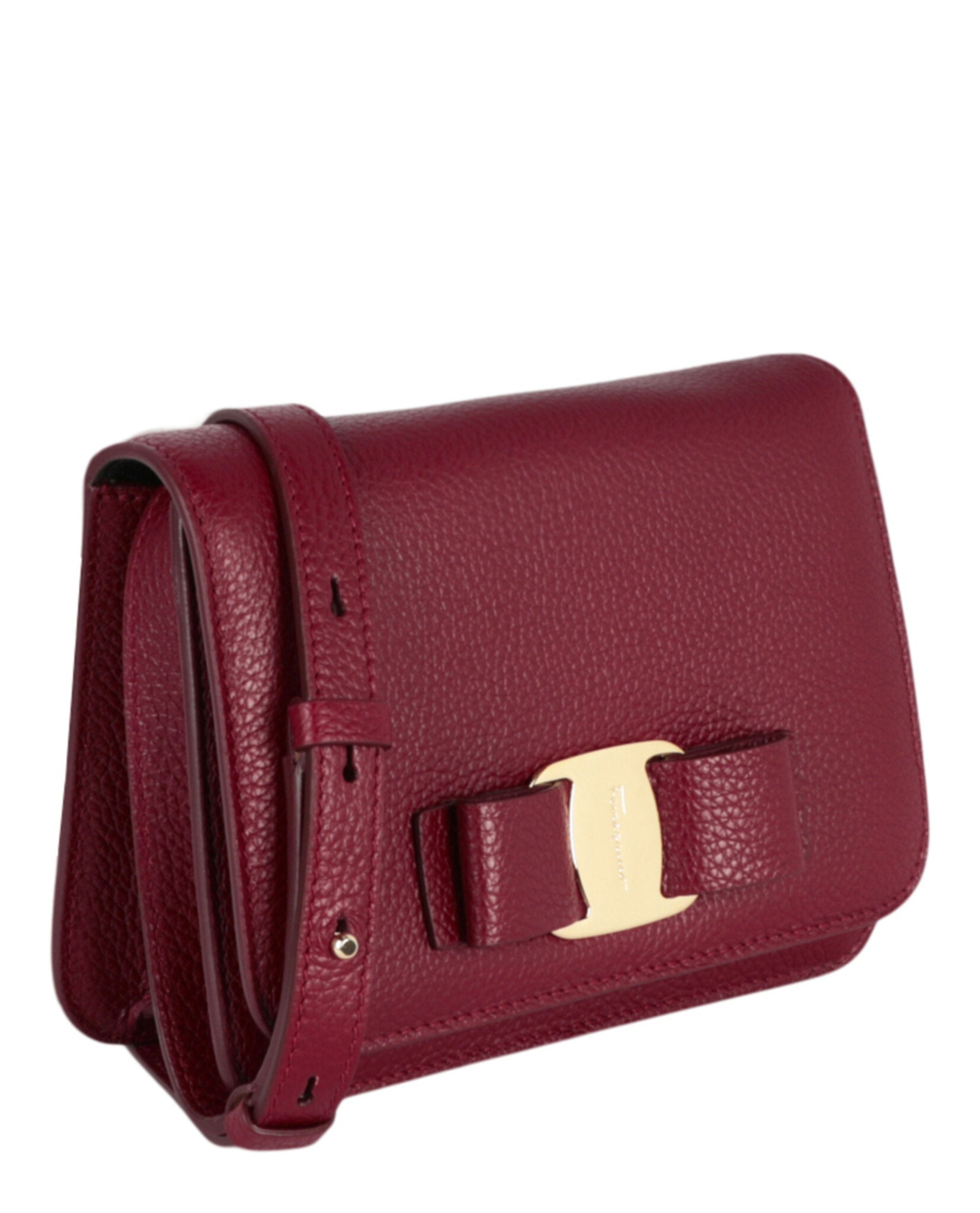 Ferragamo Vara Bow Crossbody Bag Bags - Tophatter Daily Deals