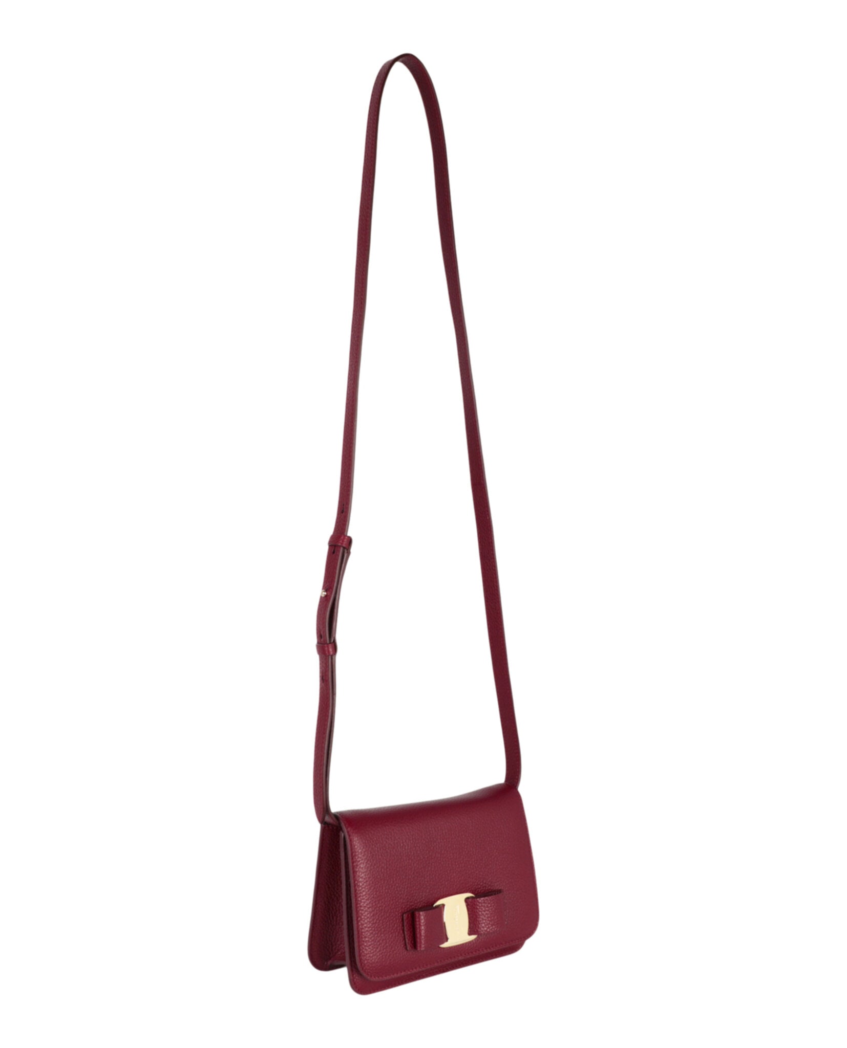 Ferragamo Vara Bow Crossbody Bag Bags - Tophatter Daily Deals