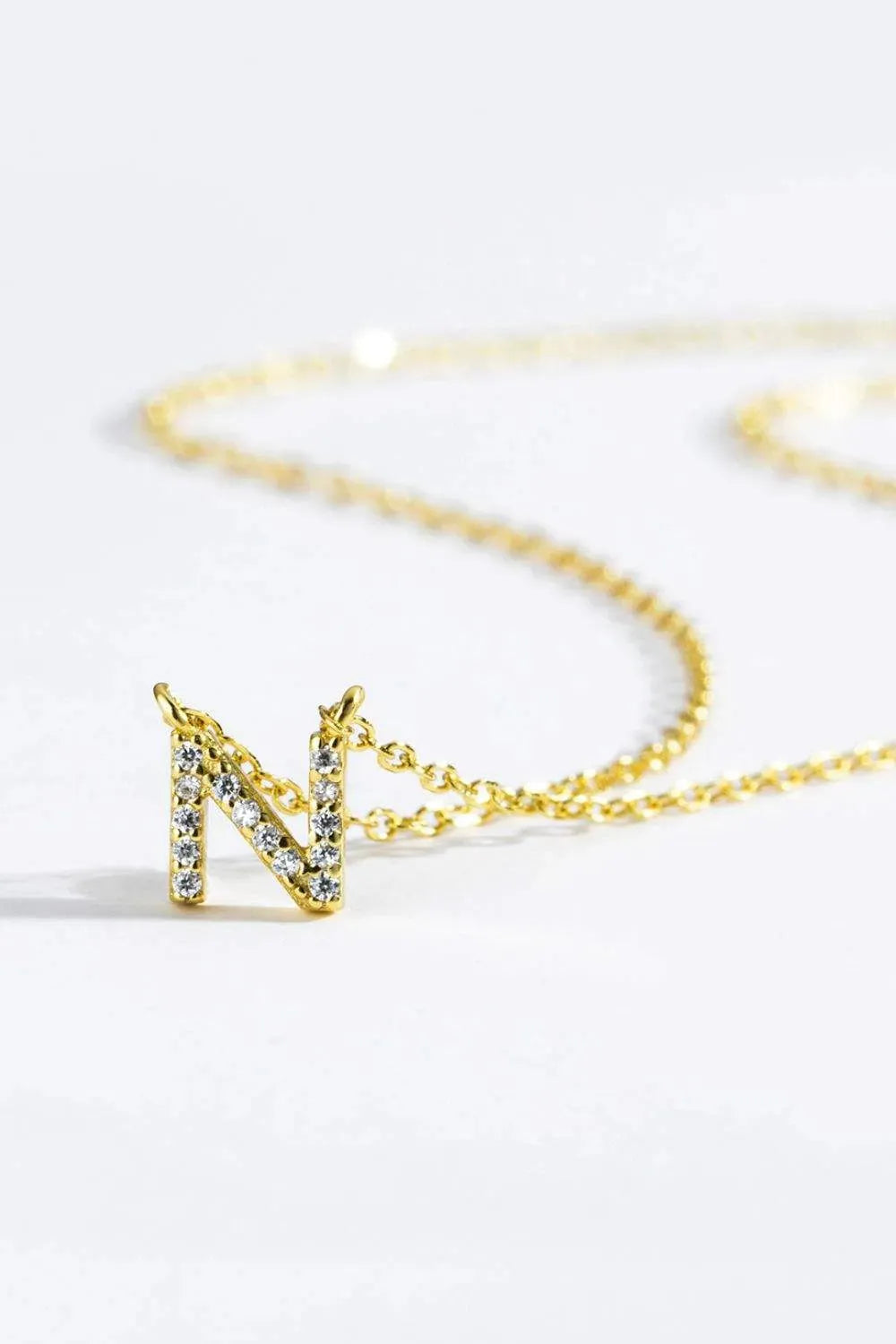 L To P Zircon 925 Sterling Silver Necklace Necklaces - Tophatter Daily Deals