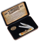Case Trapper - 6.5 Bonestag - 20th Anniversary 1/350 Limited Edition - 21948 Traditional Knives - Tophatter Daily Deals