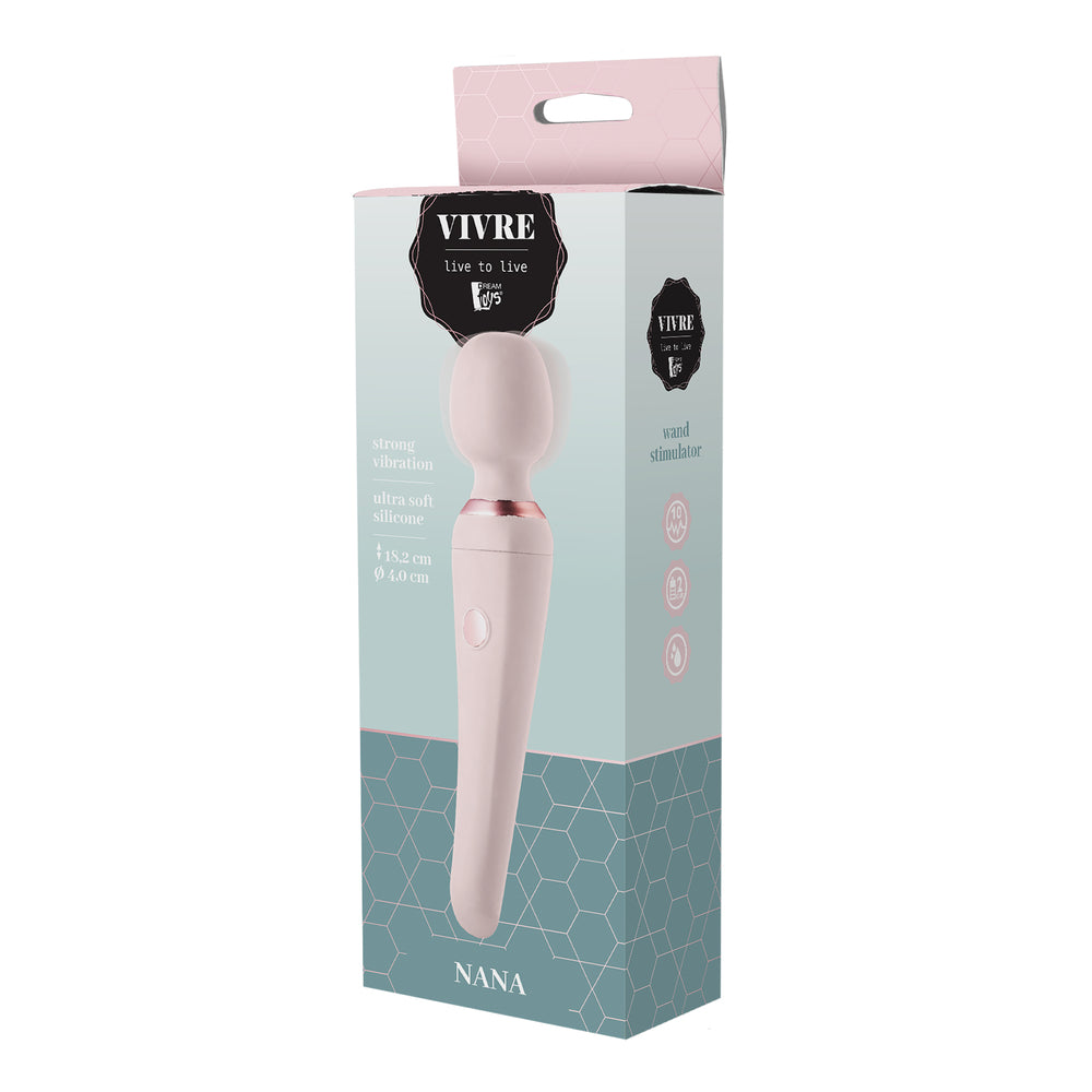 Vivre Nana – Silicone Body Wand Stimulator with Multiple Vibration Modes > Sex Toys > Massage Wands - Tophatter Daily Deals
