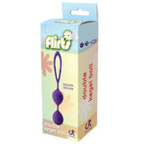 Flirts Double Kegel Balls – Body-Safe Silicone Kegel Balls > Sex Toys For Ladies > Kegel Exercise - Tophatter Daily Deals
