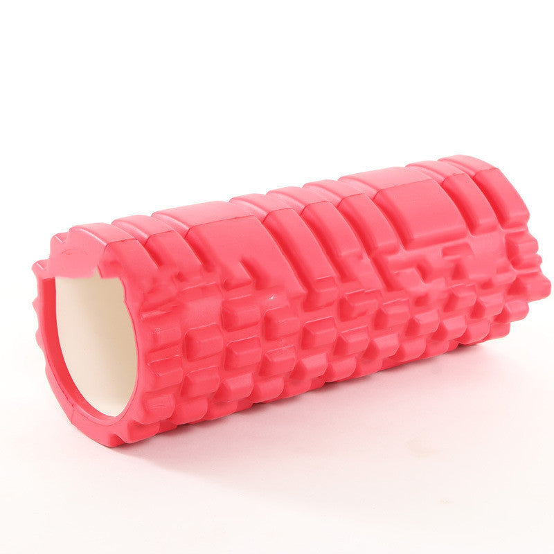 45 Cm Column Fitness Pilates Yoga Foam Roller Red 0 - Tophatter Daily Deals